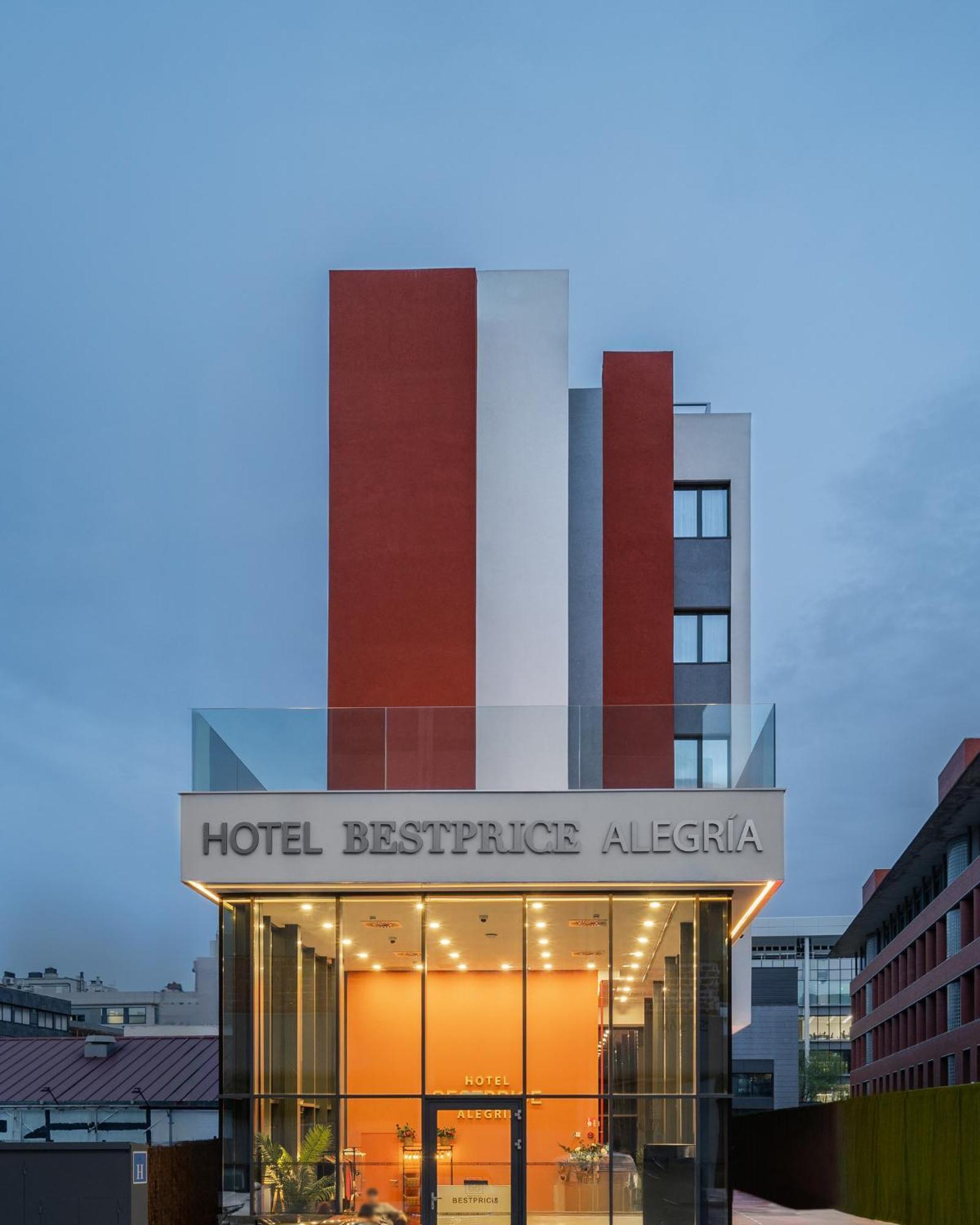Hotel Bestprice Alegria Madrid Eksteriør billede